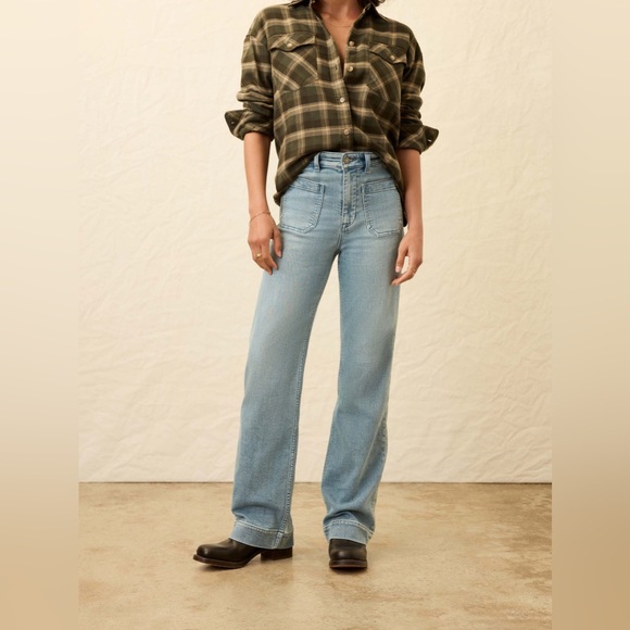 Faherty Stretch Terry Patch Pocket Pant - Eastern Shore Wash size 29 NWT